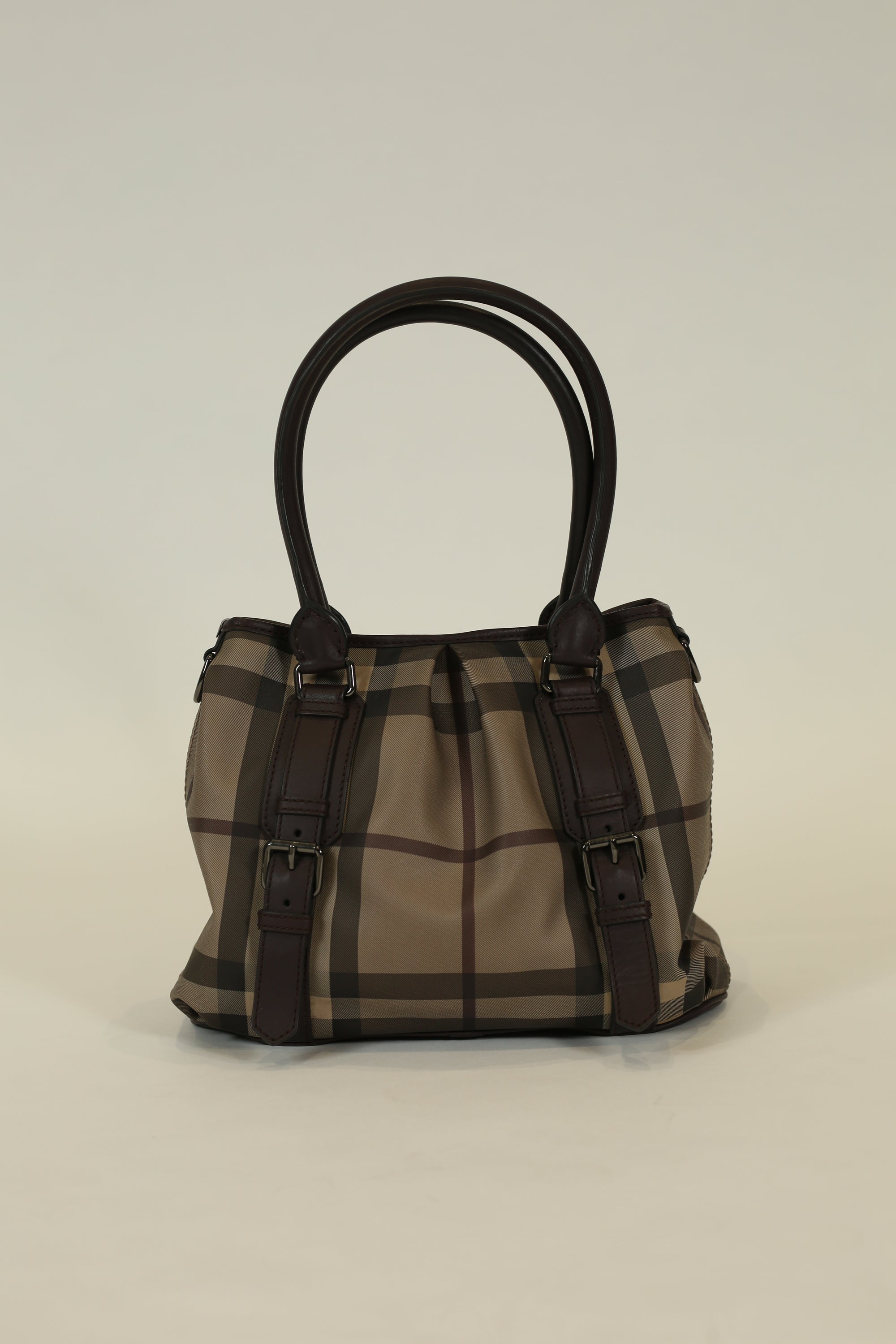 Burberry Small Northfield Checks Tote Bag