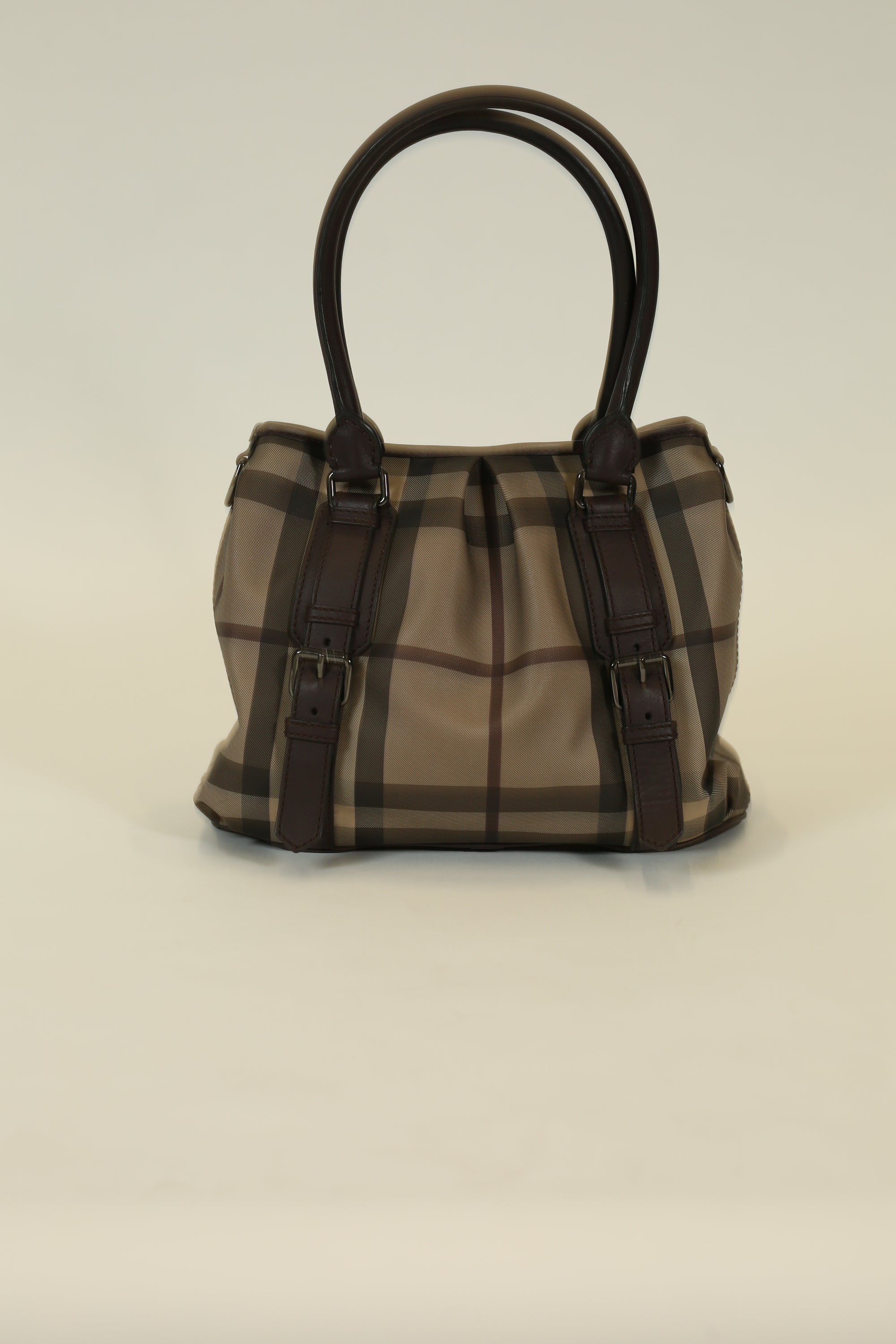 Burberry Small Northfield Checks Tote Bag