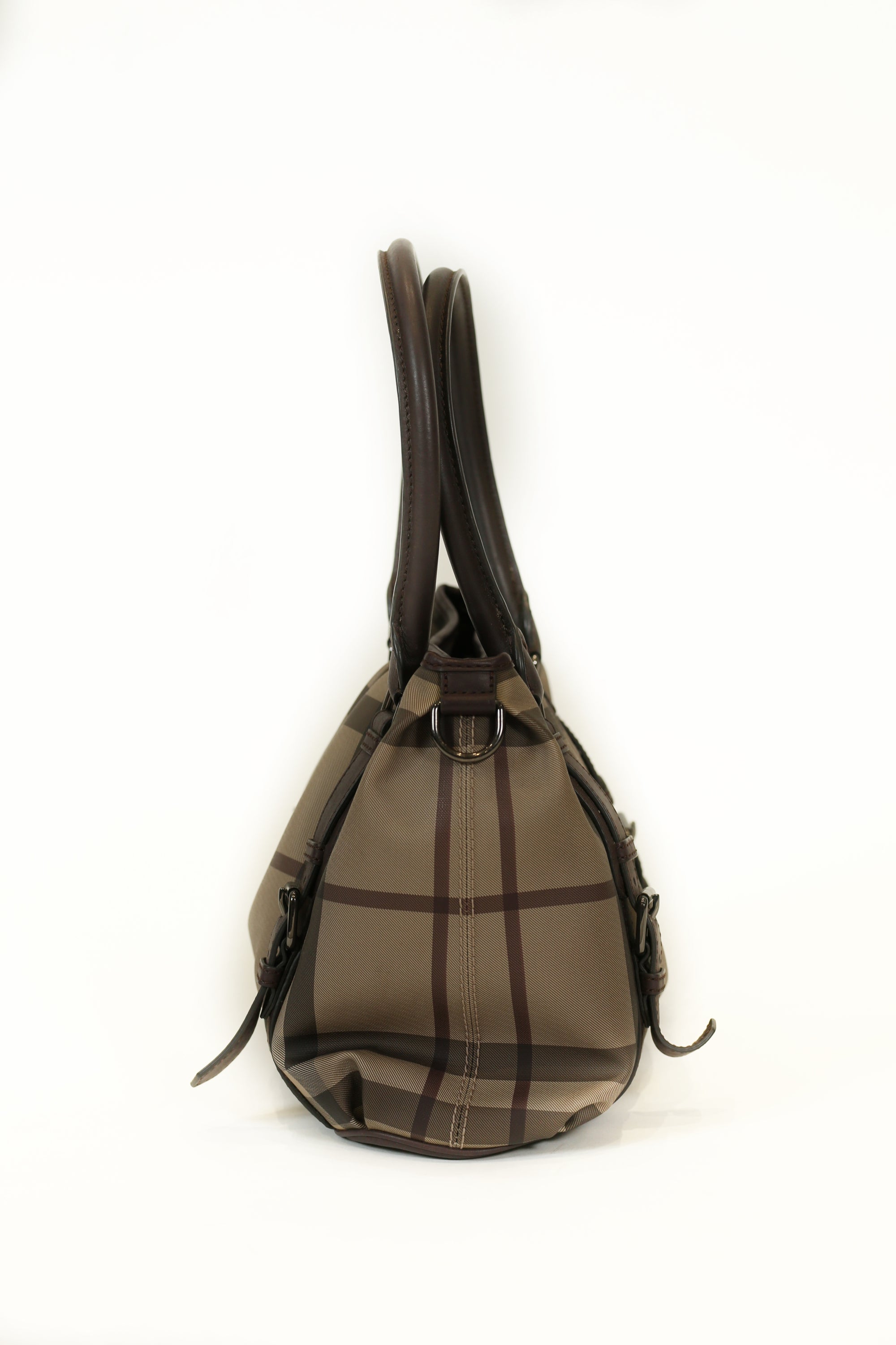 Burberry Small Northfield Checks Tote Bag